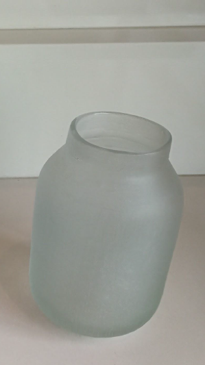 Frosted Glass Vase M